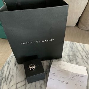 David Yurman 11mm Onyx Albion Ring